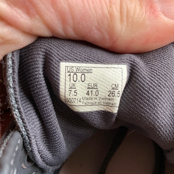 Vans Old Skool Grey & Light Pink Skate Shoes women’s size 10 - Picture 9 of 14